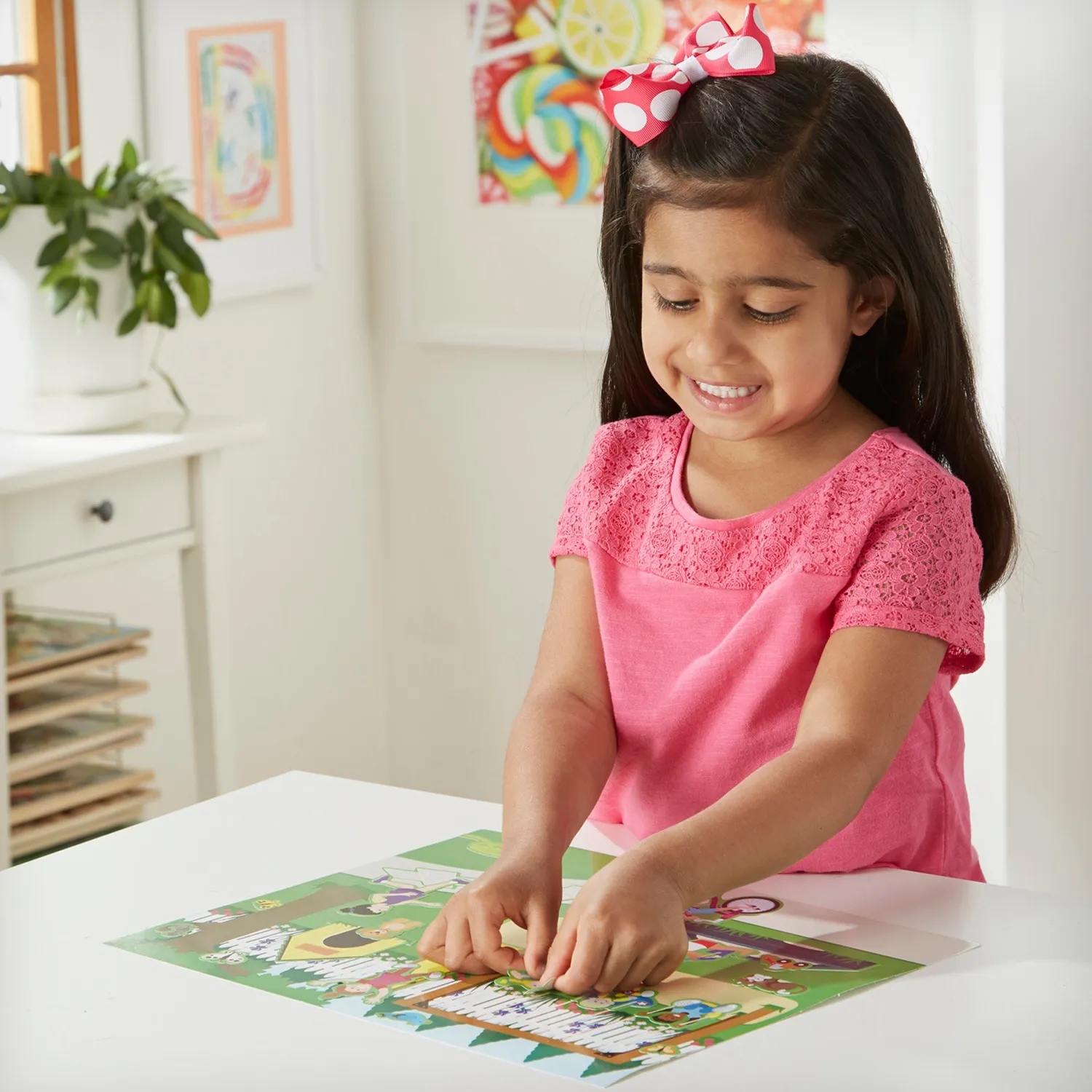 Melissa & Doug Play House Stickerheft wiederverwendbar