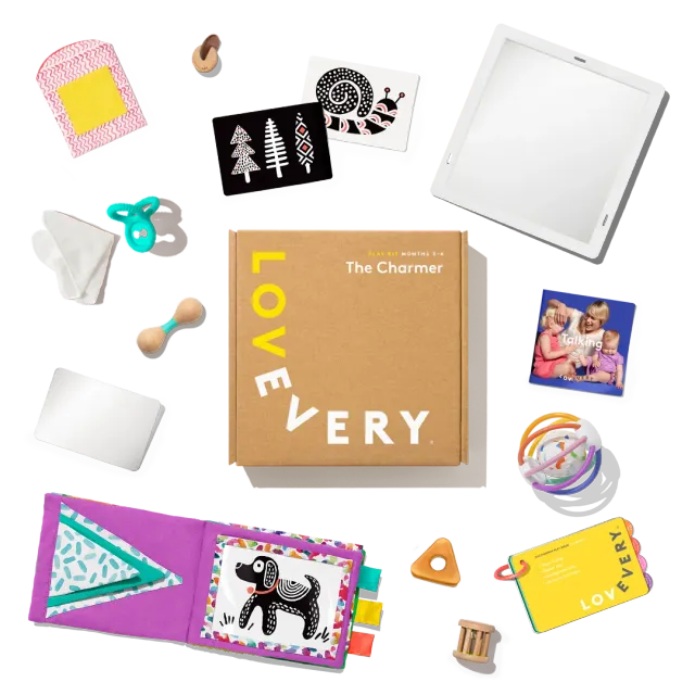 Lovevery Charmeur-Set Spielset Deutsch für Babys
