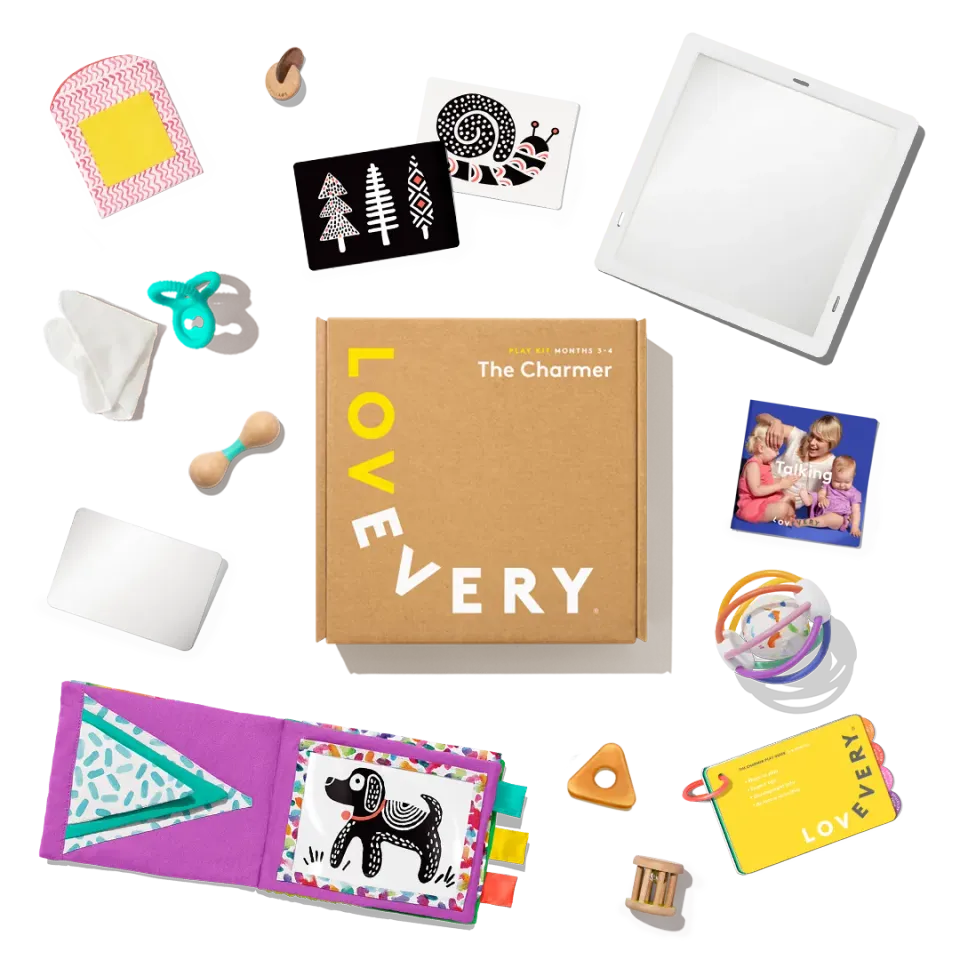 Lovevery Charmeur-Set Spielset Deutsch für Babys