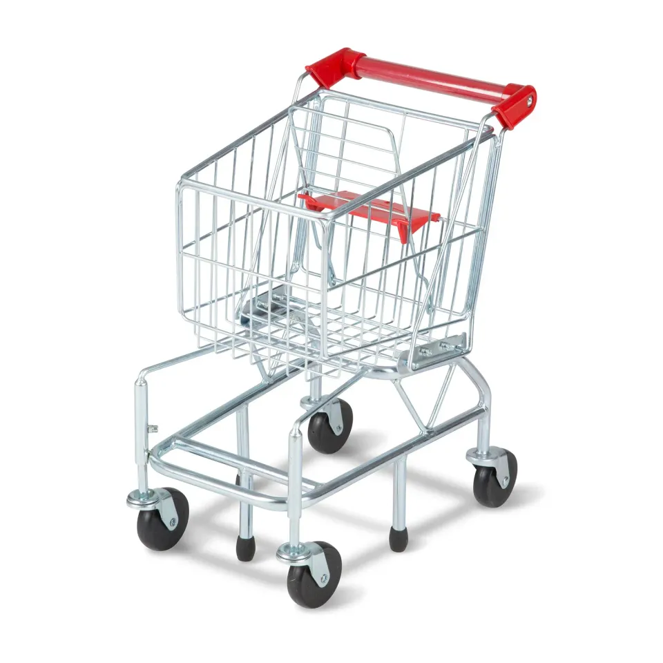 Melissa & Doug Metal Grocery Shopping Cart Einkaufswagen Metall