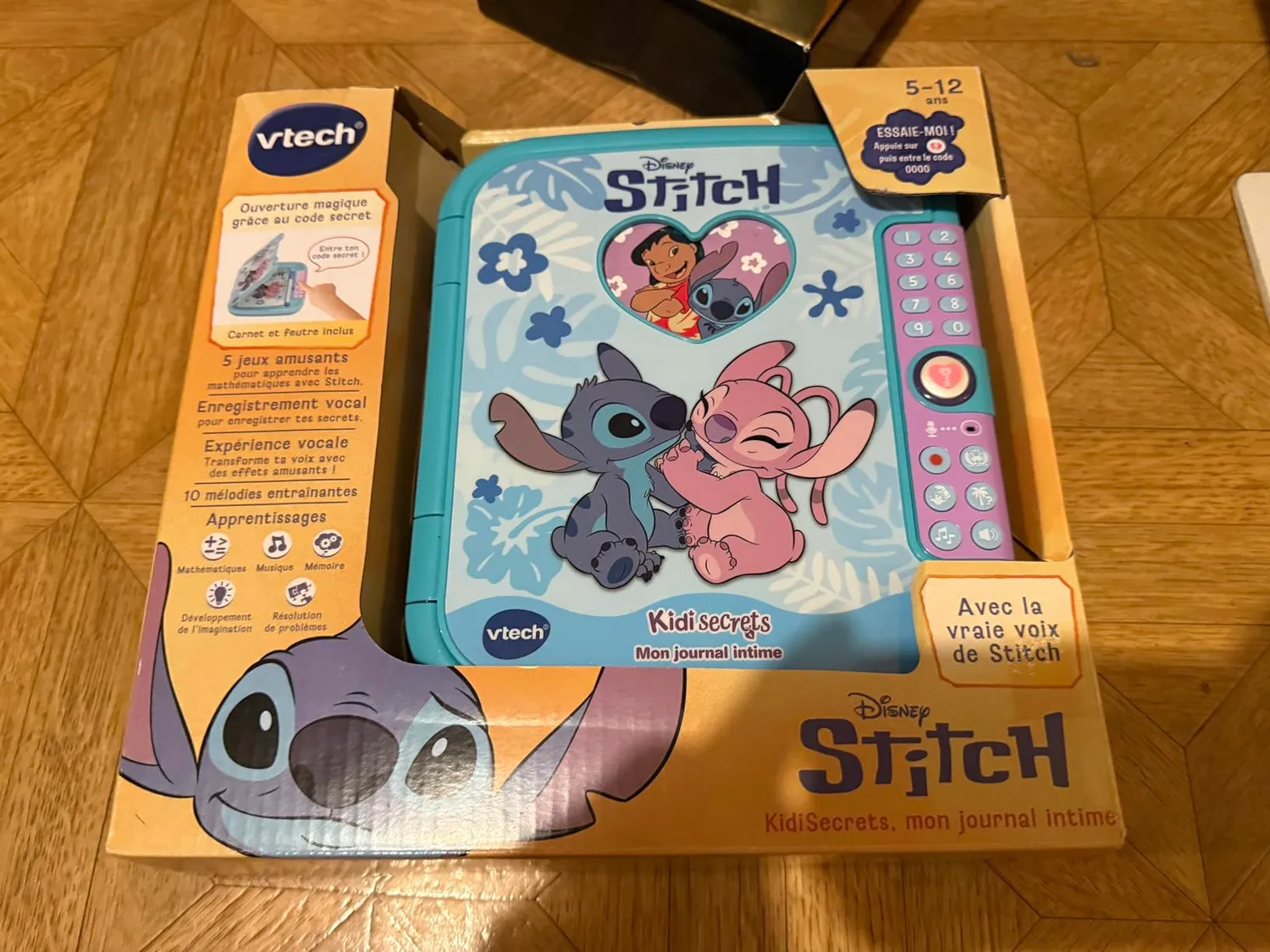 VTech KidiSecrets Stitch Tagebuch französische Version