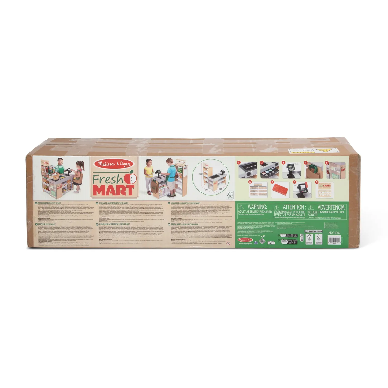 Melissa & Doug Fresh Mart Grocery Store Kaufladen Holz