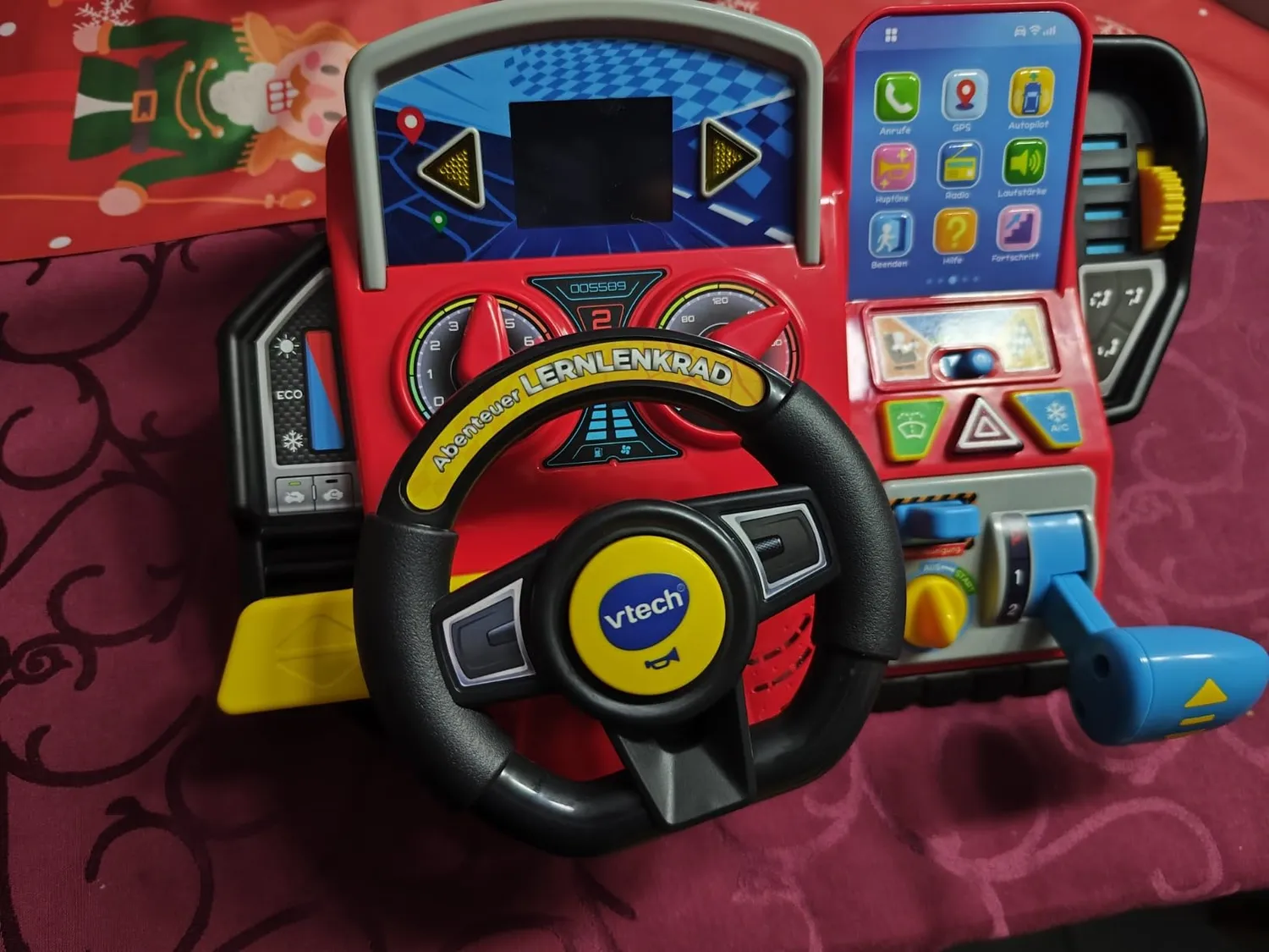 VTech Abenteuer Lernlenkrad LCD-Steuer 3-7 Jahre