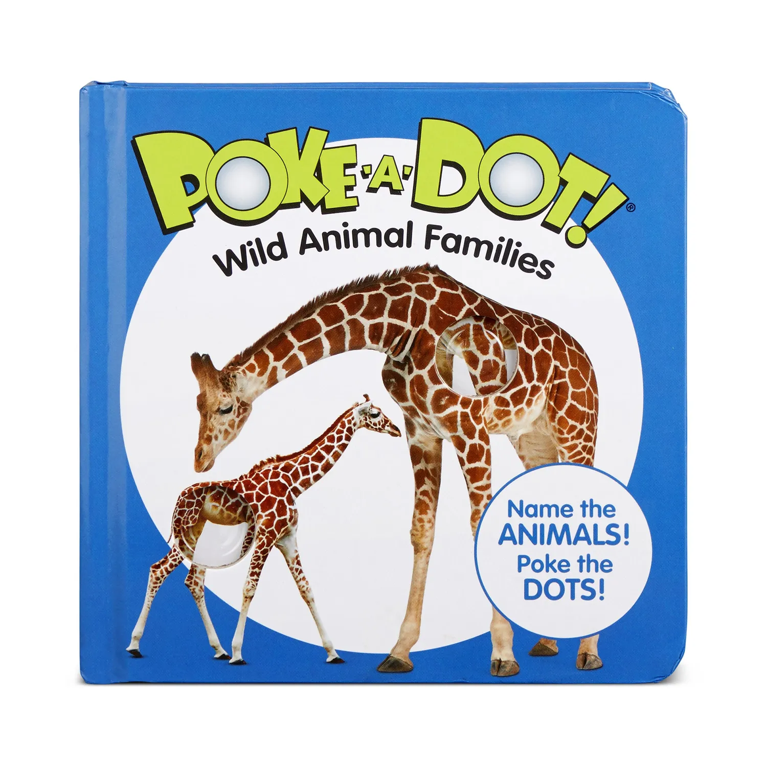 Melissa & Doug Poke-a-Dot Wild Animal Families Pappbilderbuch Tiere
