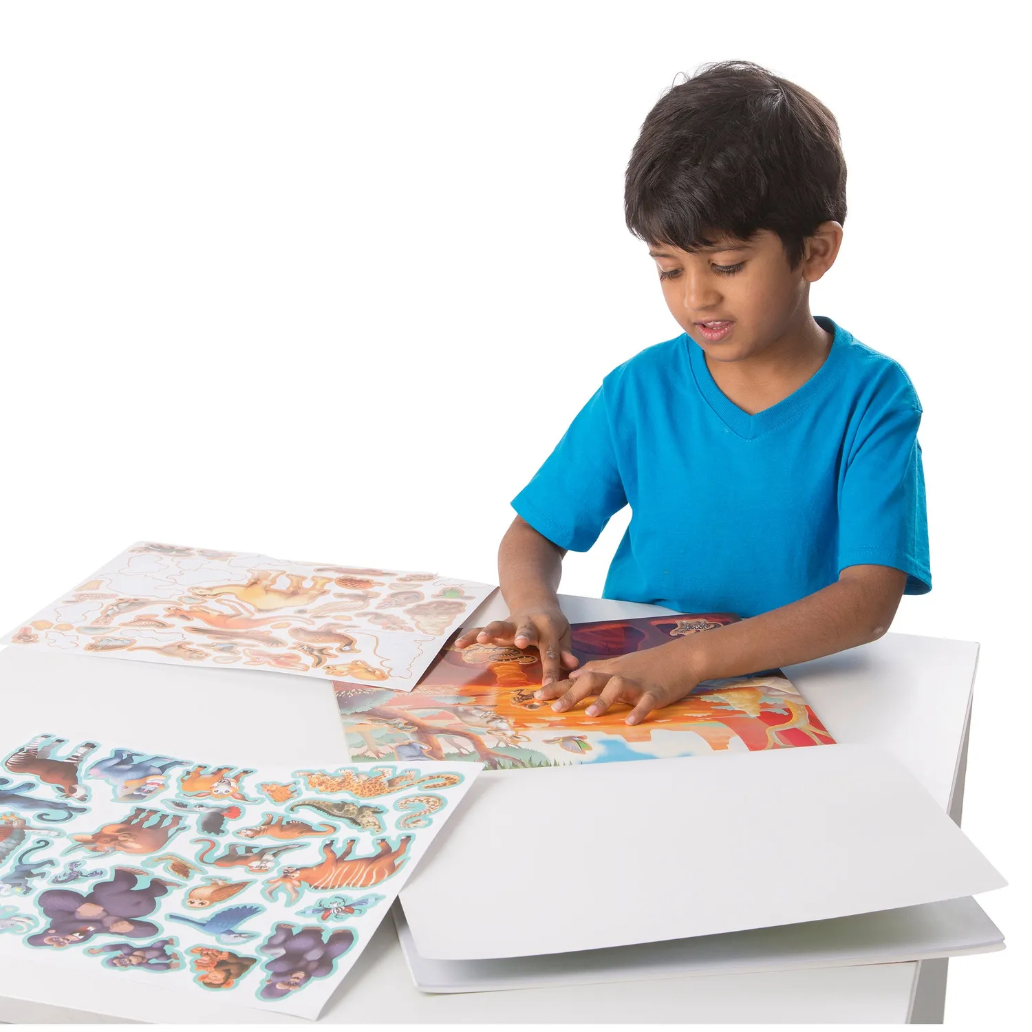 Melissa & Doug Dschungel Stickerpad Stickerheft 175 Sticker ab 3J