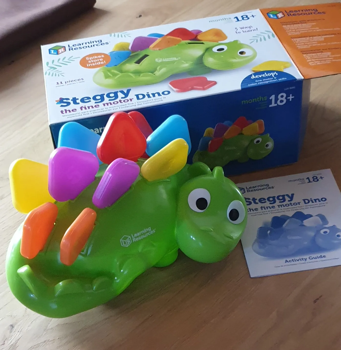 Learning Resources Carlos Kaktus Steckspiel 16-teilig ab 18 Monate