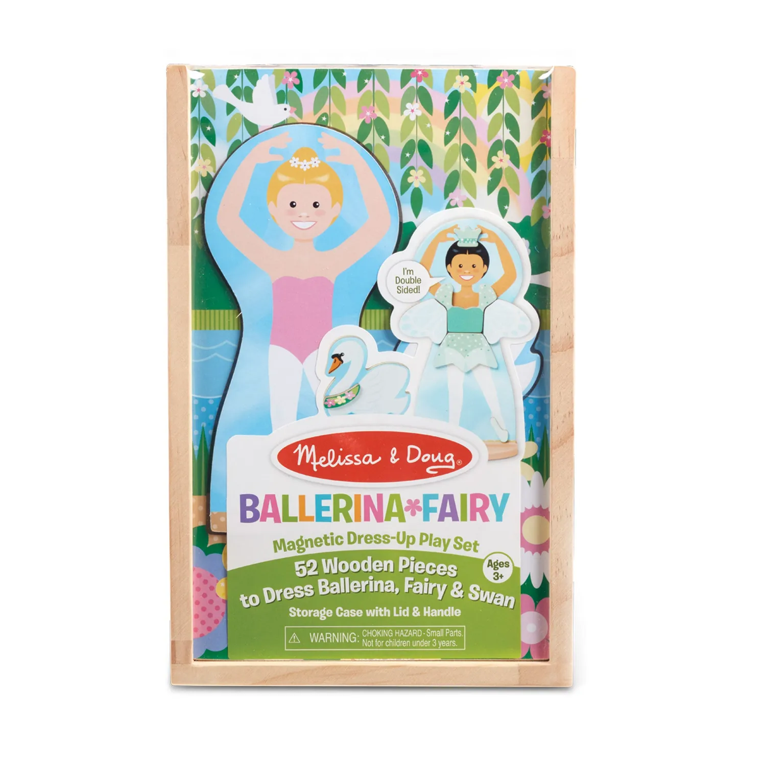 Melissa & Doug Ballerina Fee Magnetspiel Anziehspiel 52 Teile