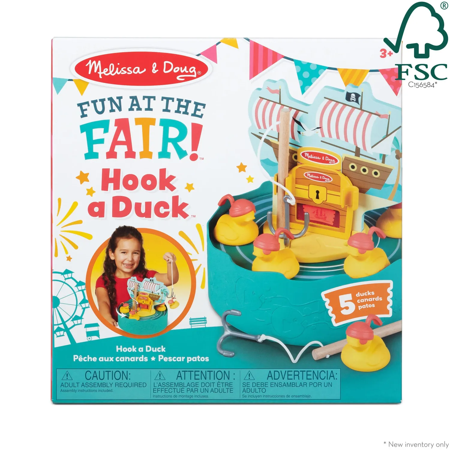 Melissa & Doug Fun at the Fair Hook a Duck Angelspiel