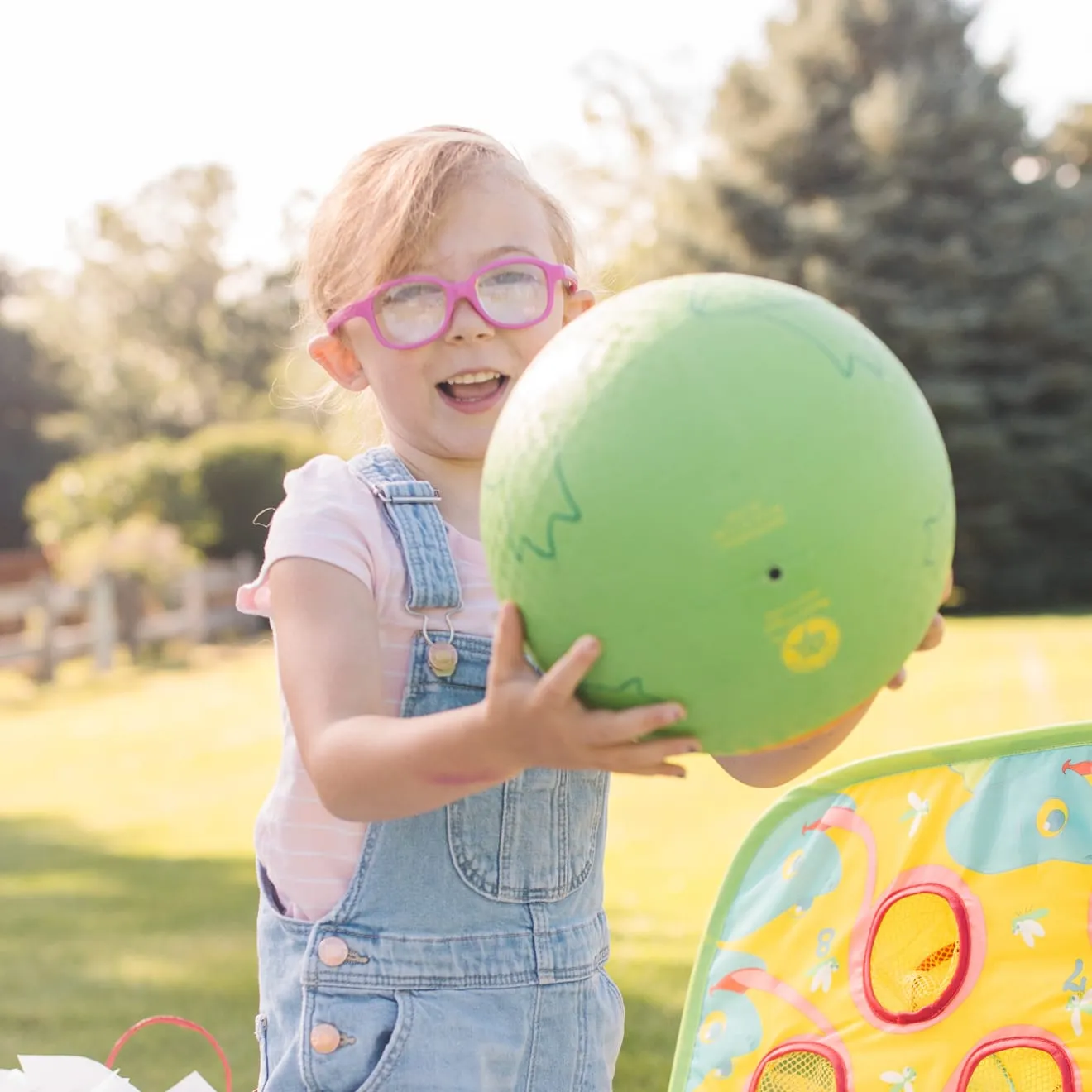 Melissa & Doug Froggy Kickball Froschball Gummi