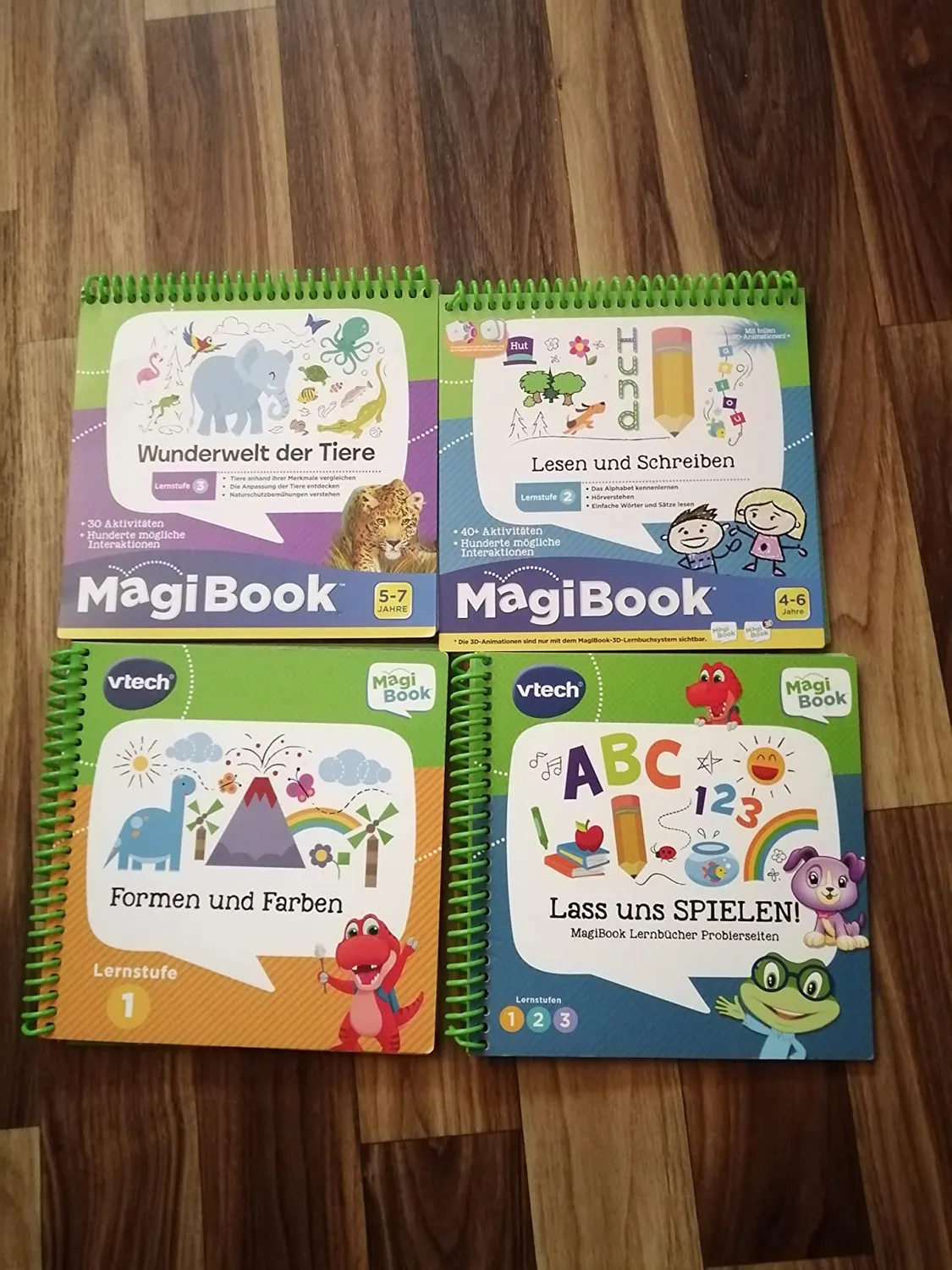 VTech MagiBook Englisch mit Tierfreunden Lernbuch Stufe 1 bilingual