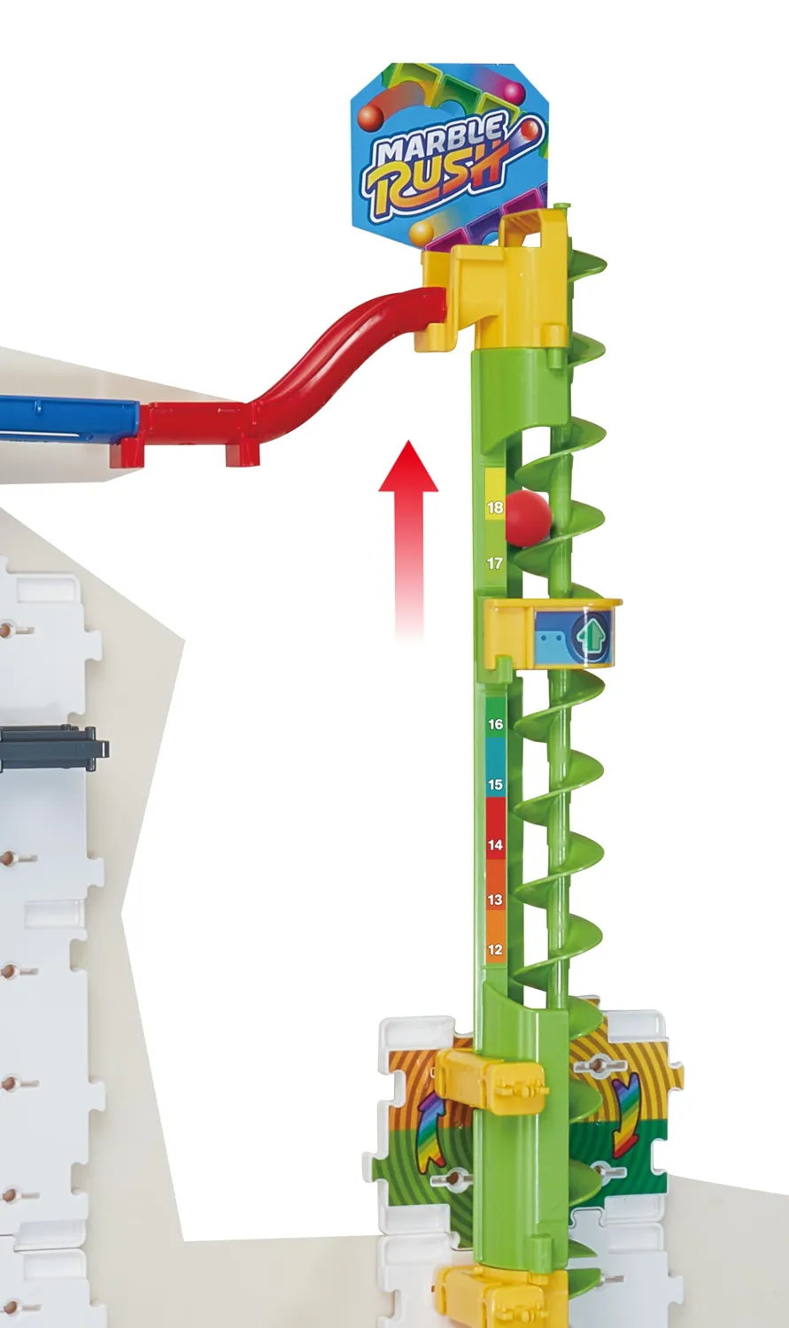 VTech Marble Rush Free Fall Vertikales Set Kugelbahn 93-tlg ab 6 Jahren