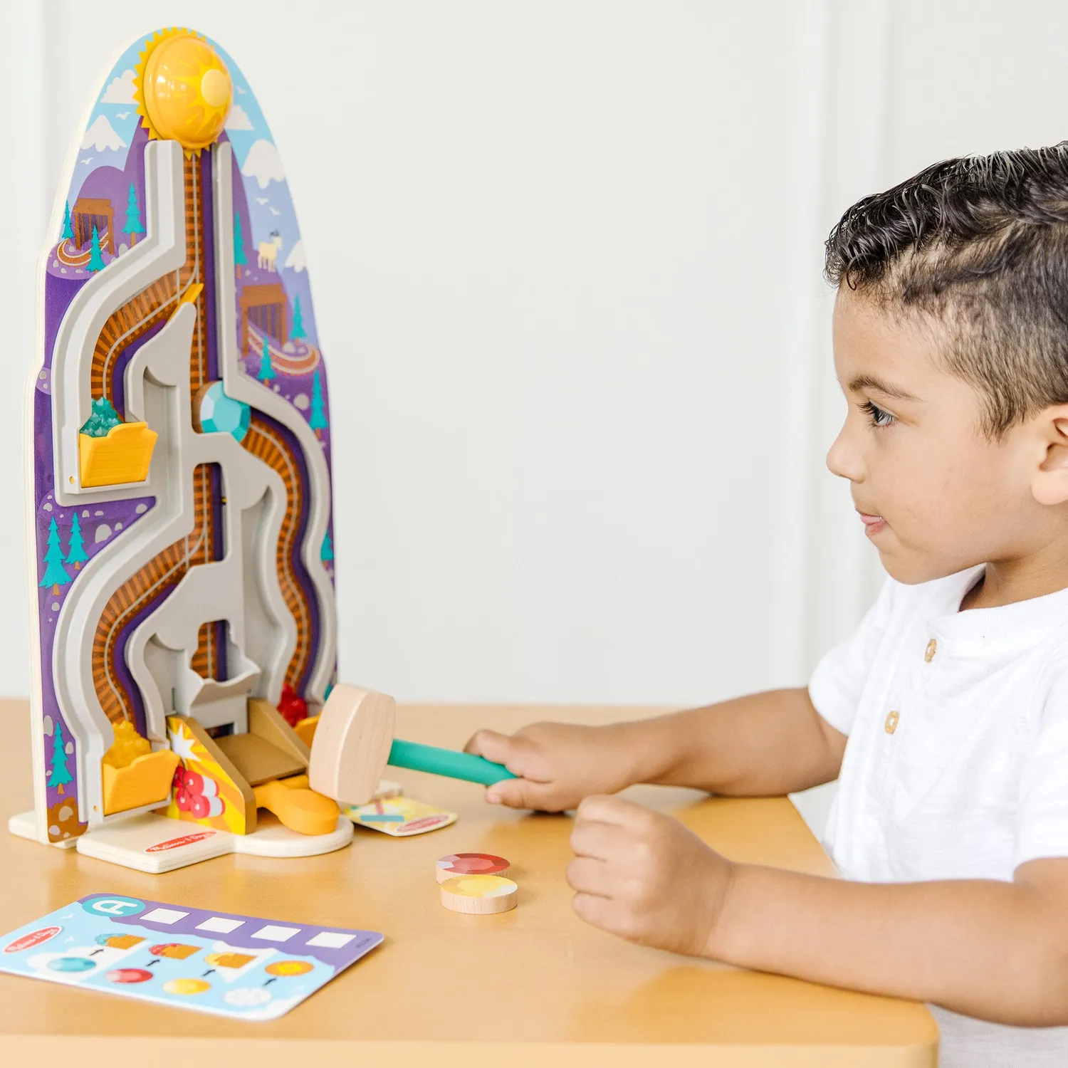 Melissa & Doug Fun at the Fair Ring the Bell Jahrmarktspiel Holz