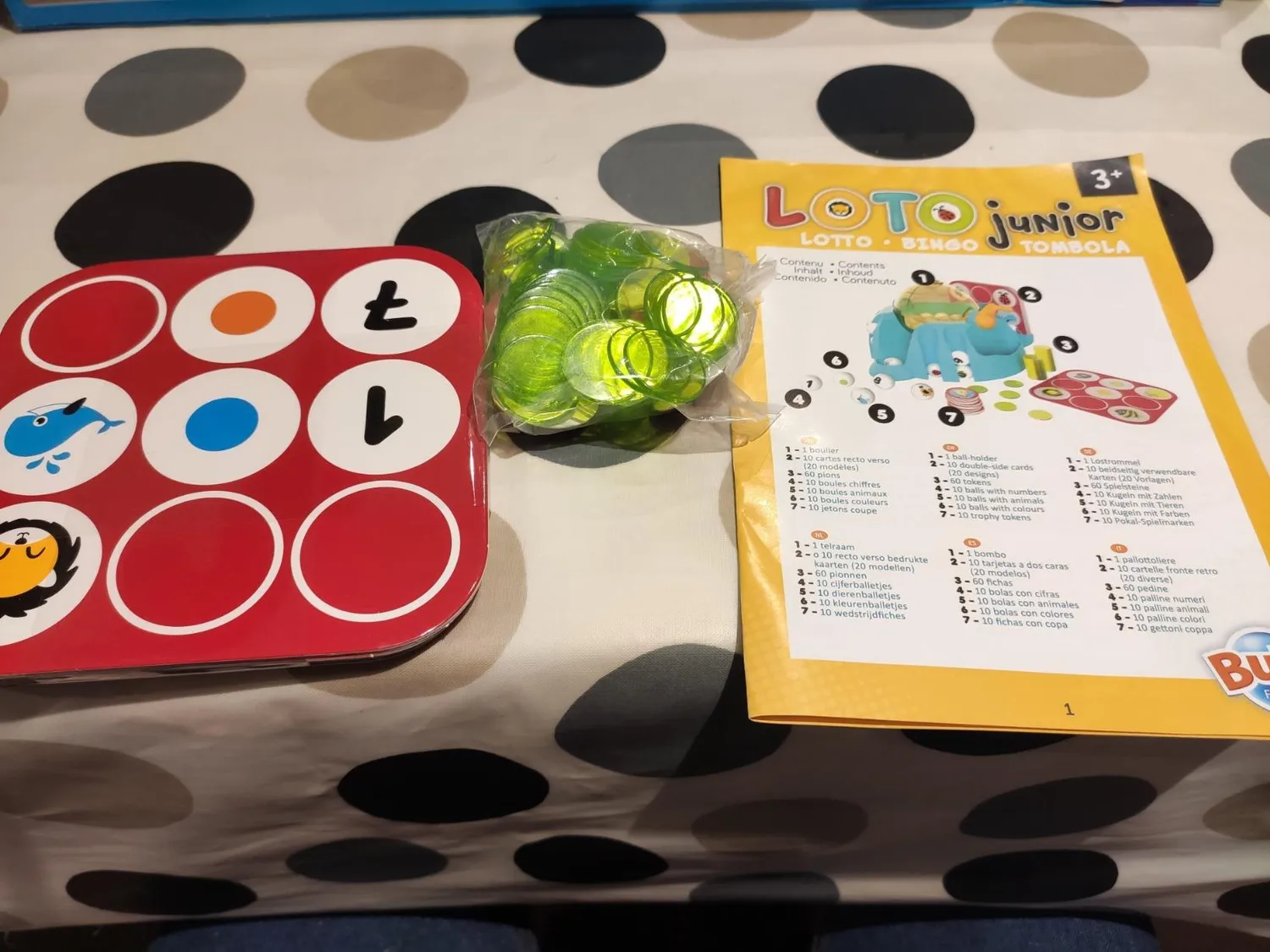 Buki Bingo Junior 5602 Bingospiel ab 3 Jahren
