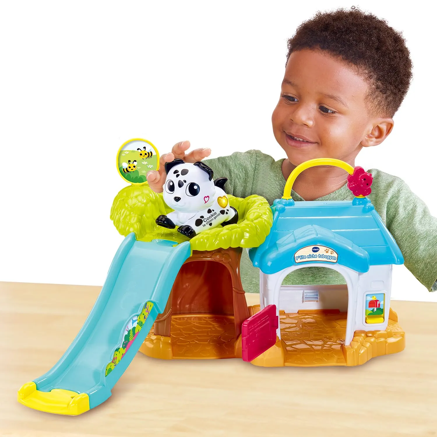 VTech Tut Tut Animo Hundehütte Rutsche mit Cookie Hund