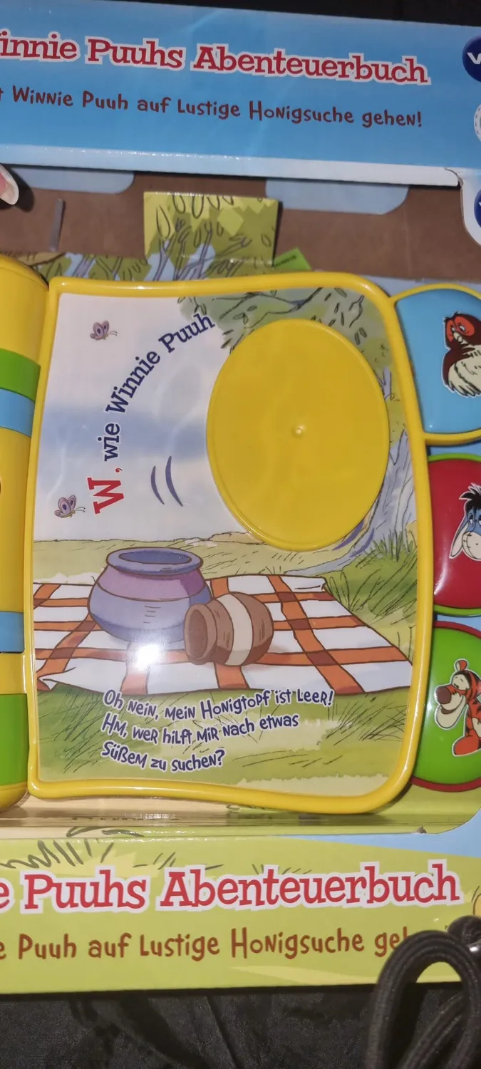 VTech Winnie Puuhs Abenteuerbuch Honigsuche Lernbuch interaktiv