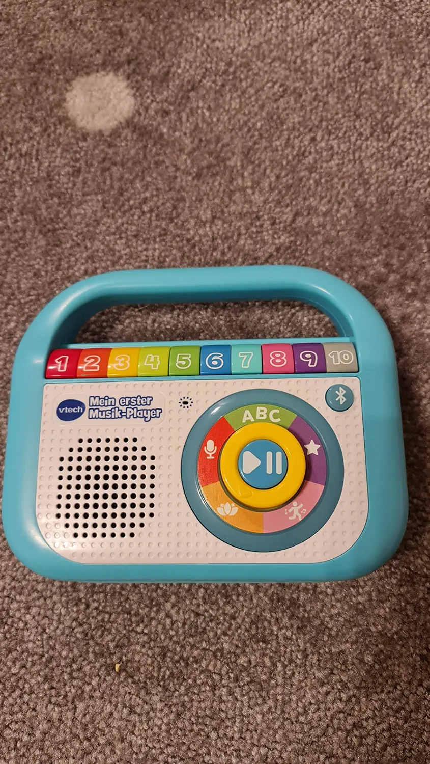 VTech Mein Erster Musik-Player Musikplayer Pink mit Aufnahme