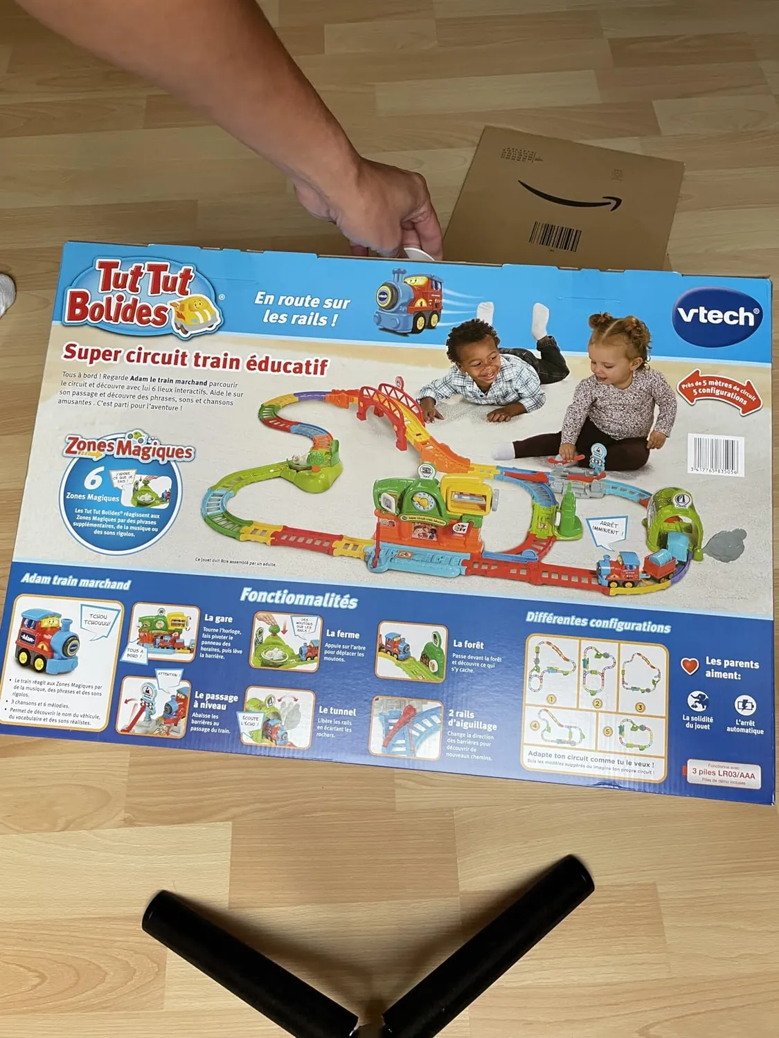 VTech Tut Tut Bolides Super Circuit Eisenbahn Adam Zug