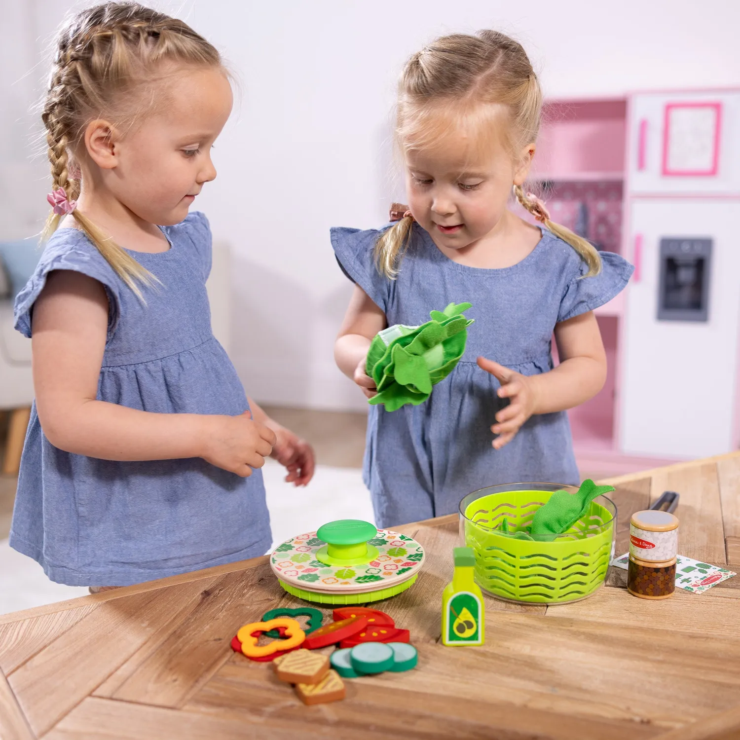 Melissa & Doug Salatspinner Spielset Küche ab 3 Jahren