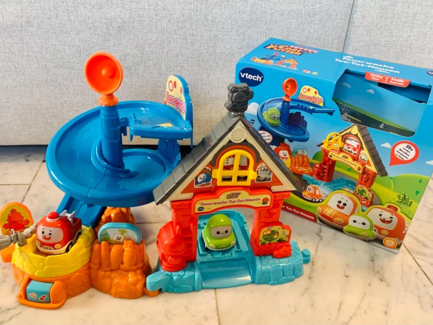 VTech Tut Tut Cory Flitzer Feuerwache 80-524004 Spielset