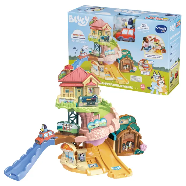 VTech Tut Tut Baby Flitzer Blueys Familienhaus Spielset