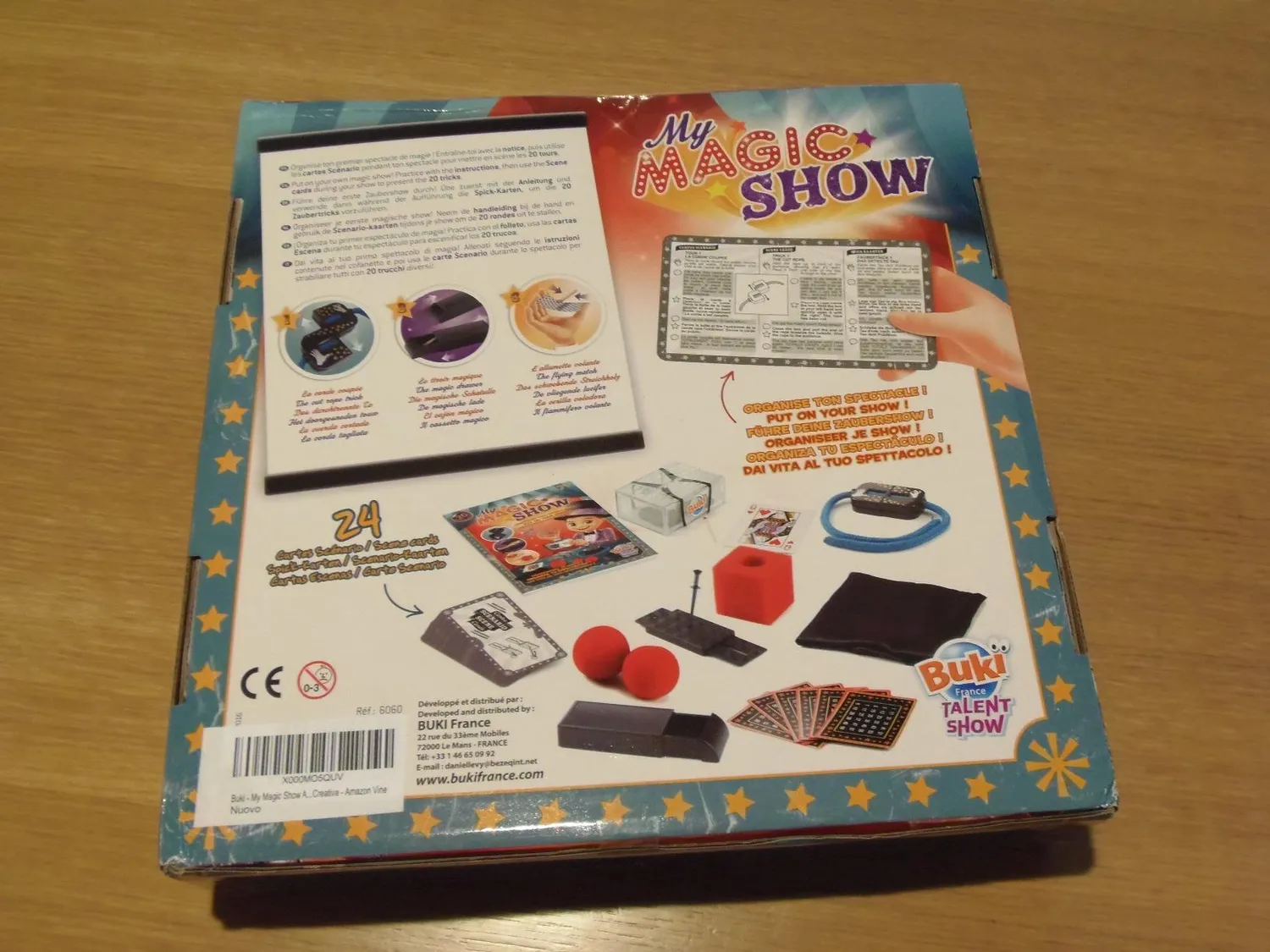 Buki France 6060 My Magic Show Zauberkasten ab 7 Jahren