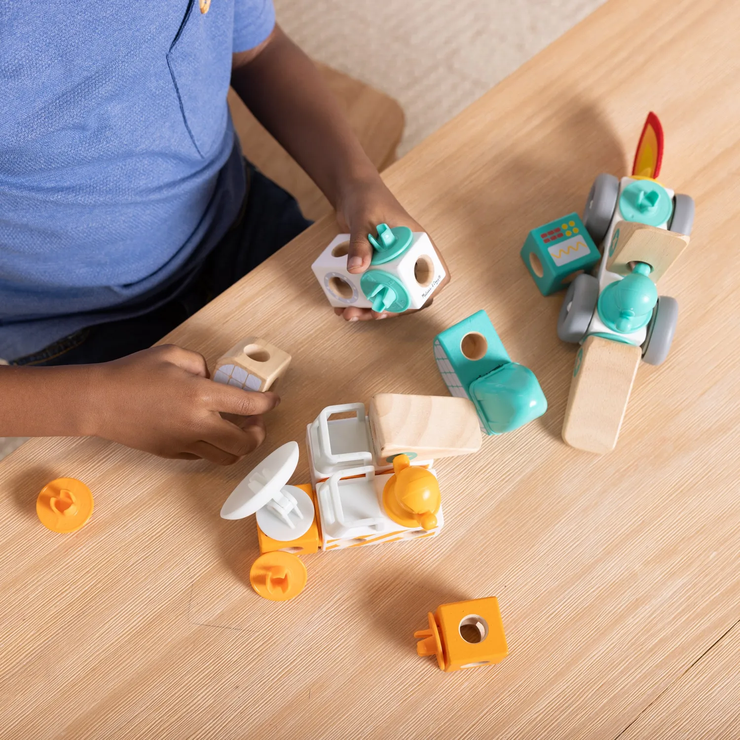 Melissa and Doug Blockables Space Bausteinset 38-teilig