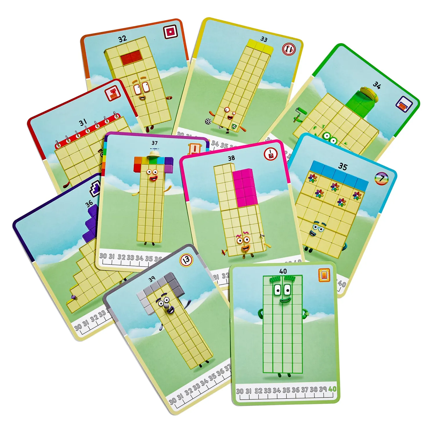 Learning Resources Numberblocks 31-40 MathLink Set