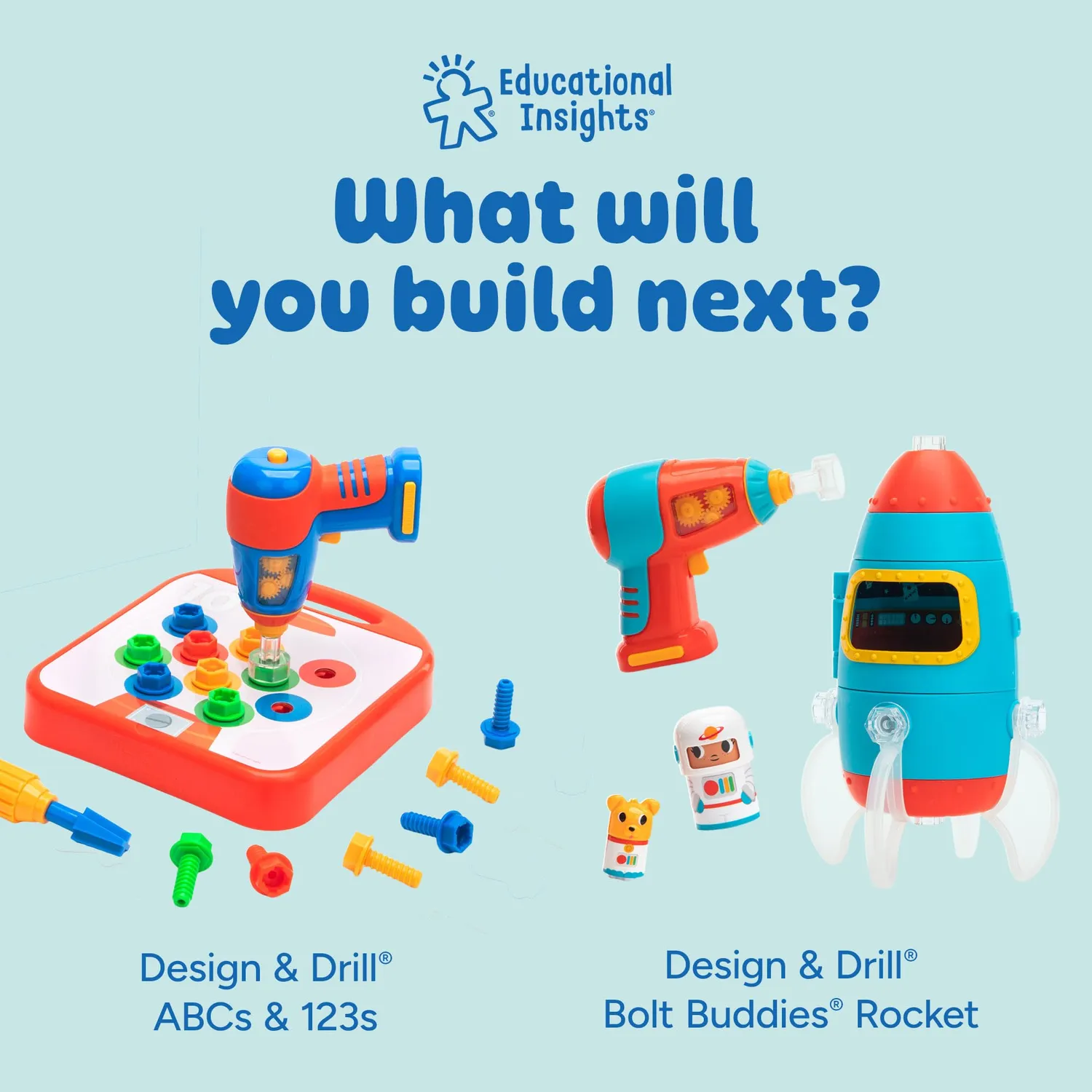 Learning Resources Design Drill Baueimer Bohrer