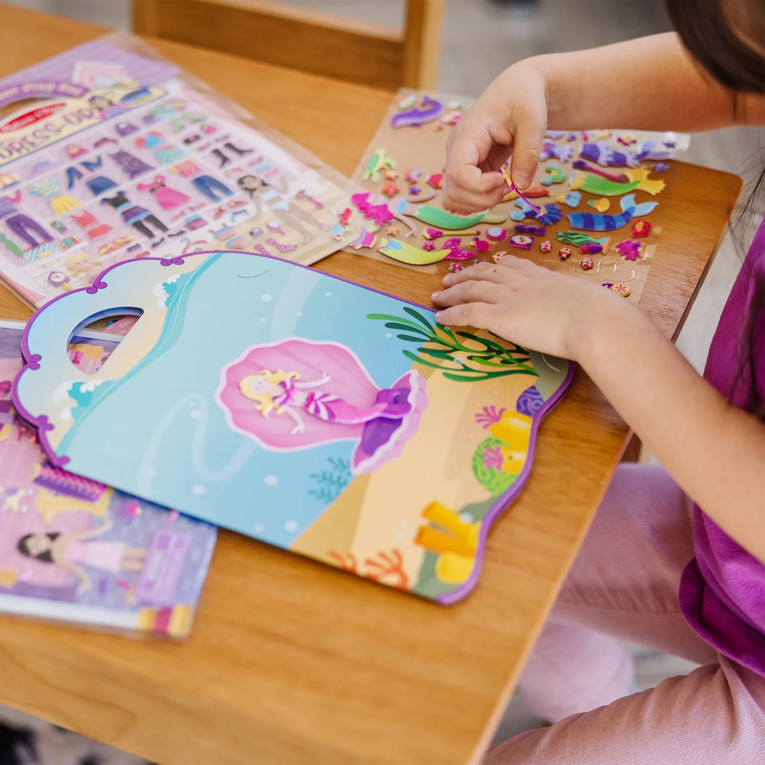 Melissa & Doug Puffy Sticker Bundle Prinzessin 3er Set