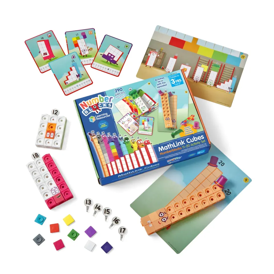 Learning Resources Numberblocks 11-20 Steckwürfel