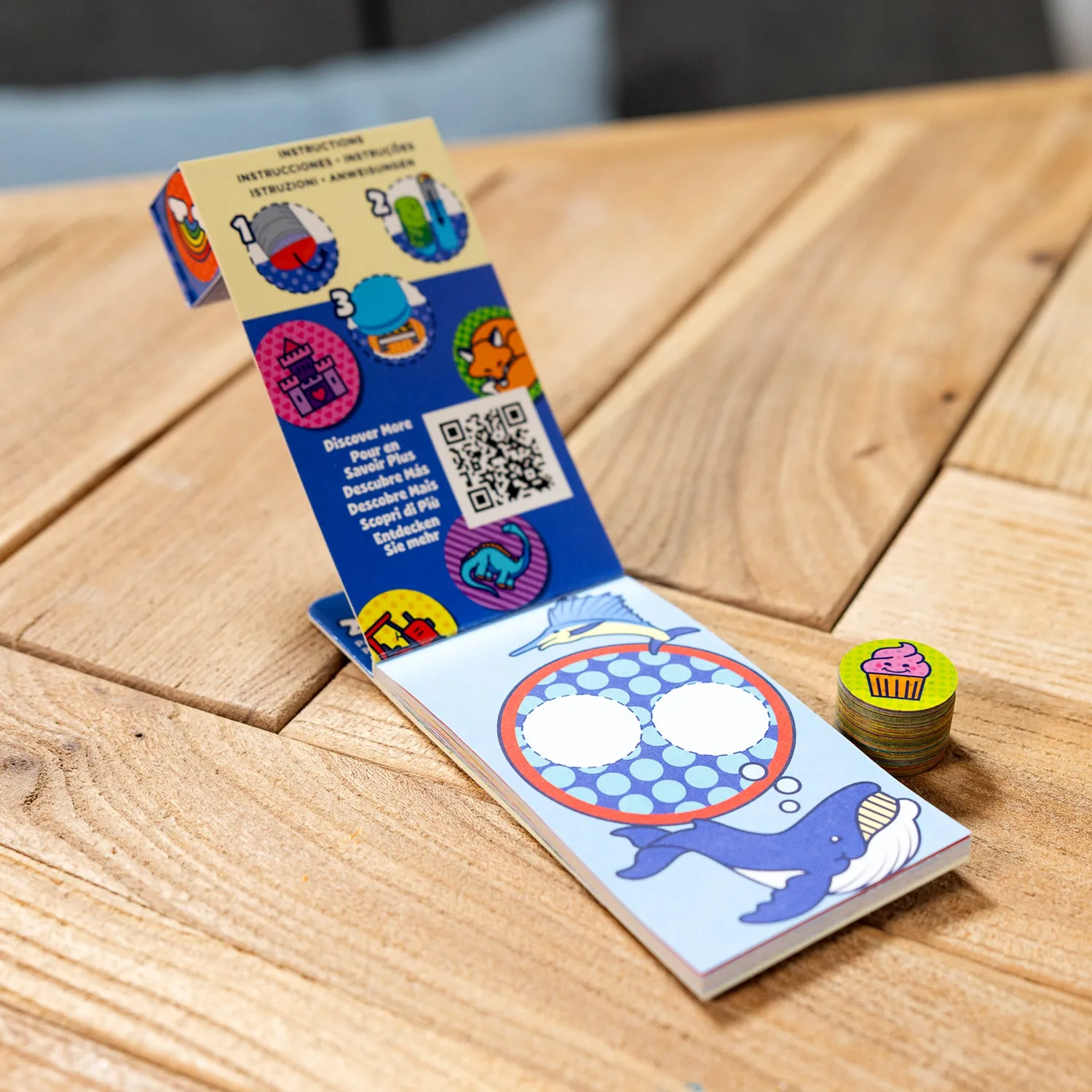 Melissa & Doug Sticker WOW Mini Pad Sticker Nachfüllset 4er 800