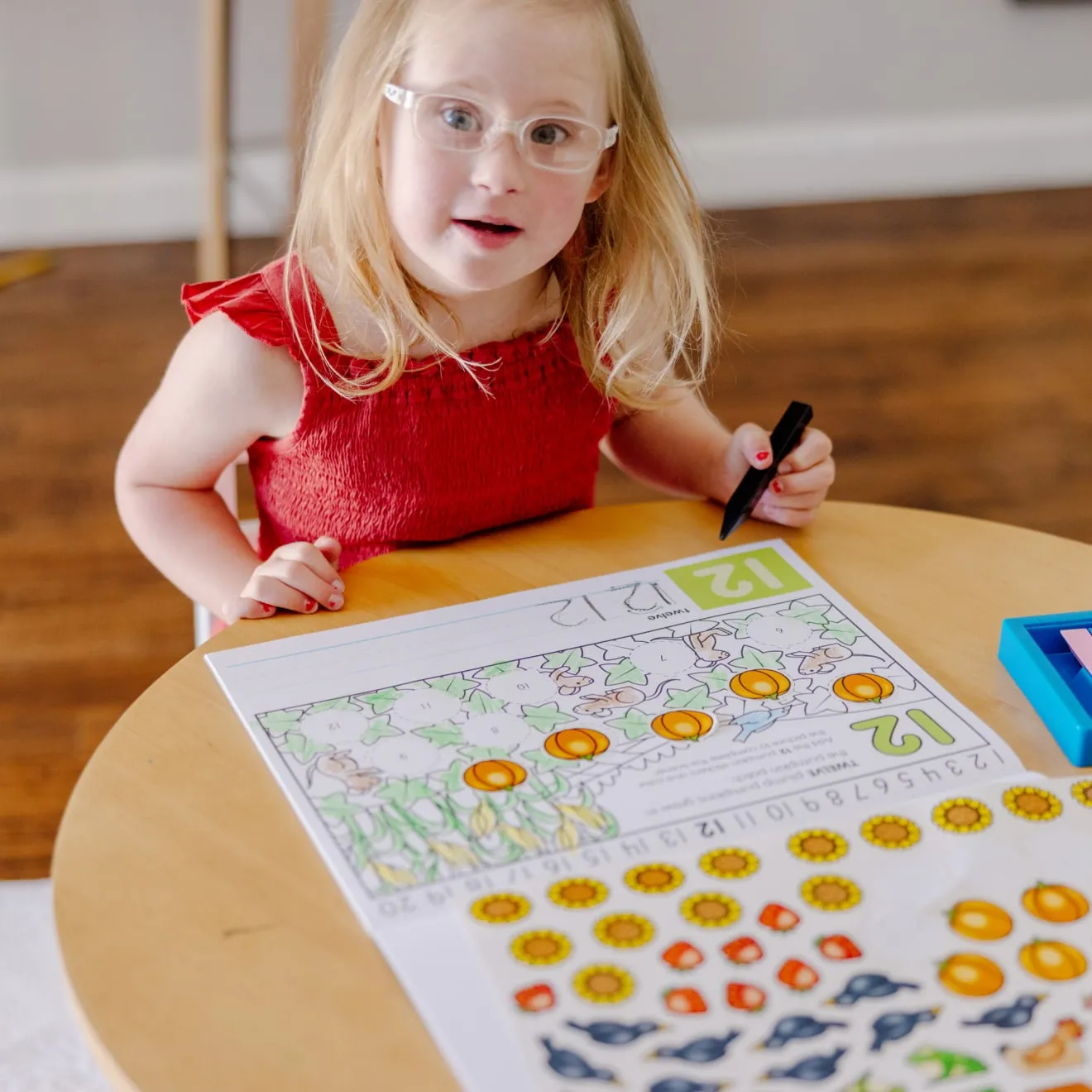 Melissa & Doug Numbers Activity Pad Malblock Zahlen 20 Seiten