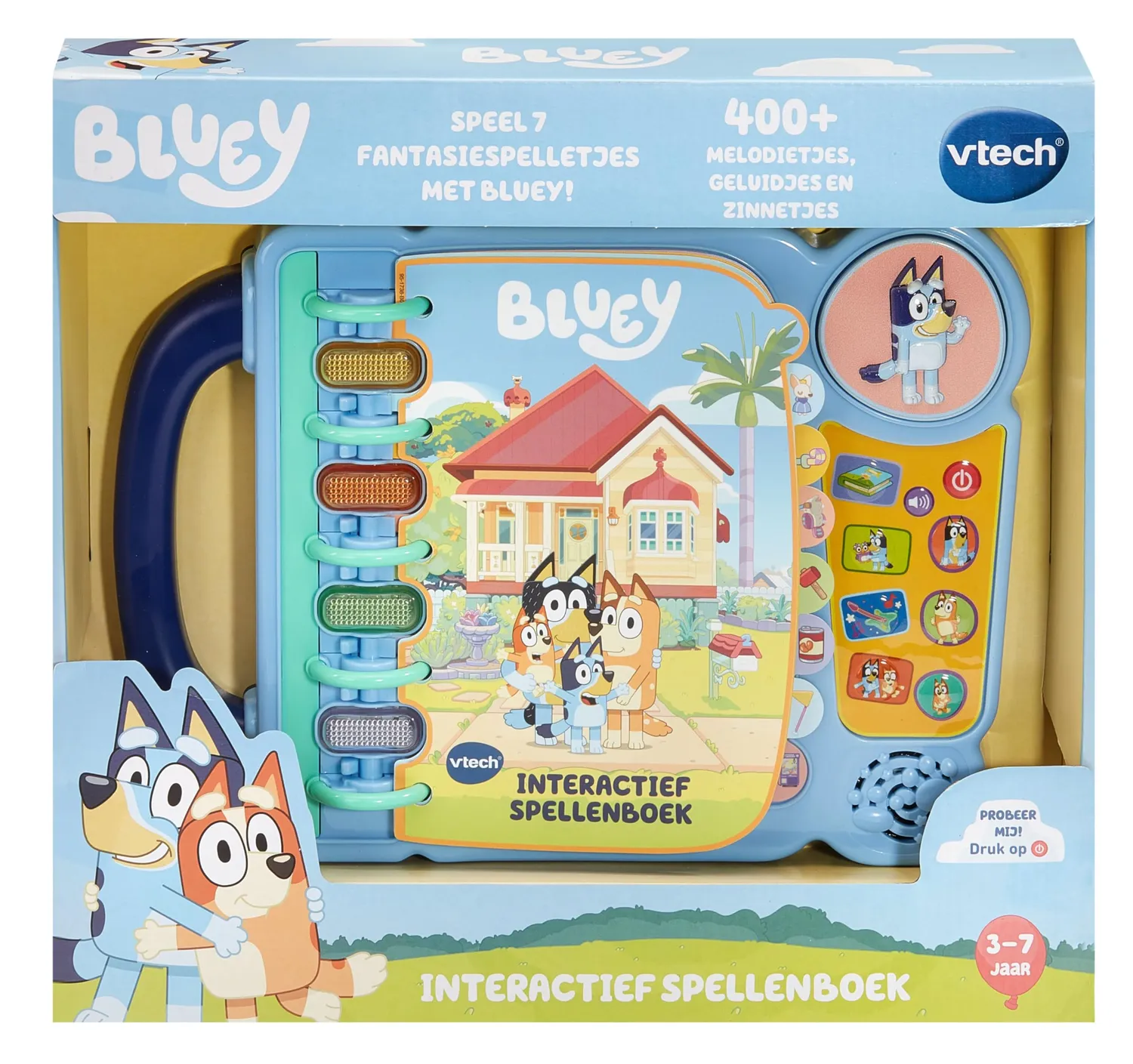 VTech Bluey interaktives Spielbuch Lernspiel ab 3 Jahren