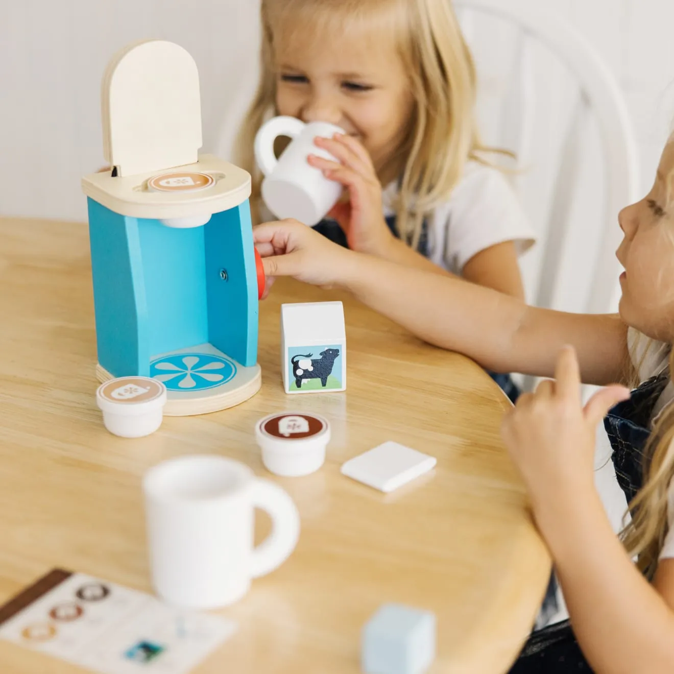 Melissa & Doug Brew & Serve Kaffee Set Holz 11-teilig