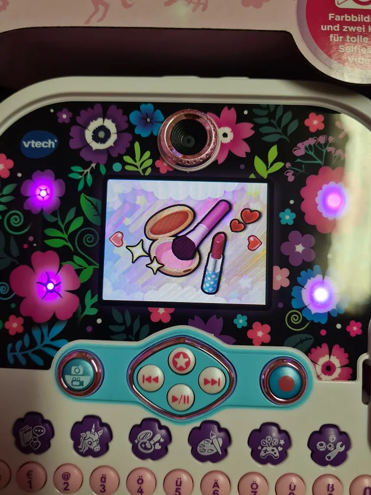 VTech KidiSecrets Selfie Music 2.0 Tagebuch mit Gesichtserkennung