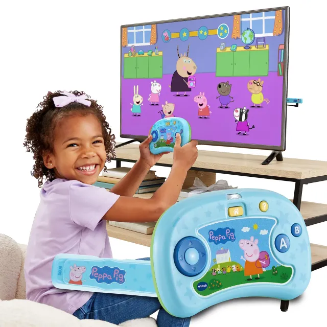 VTech ABC Smile TV Peppa Pig Lernkonsole HDMI 3-7 J.