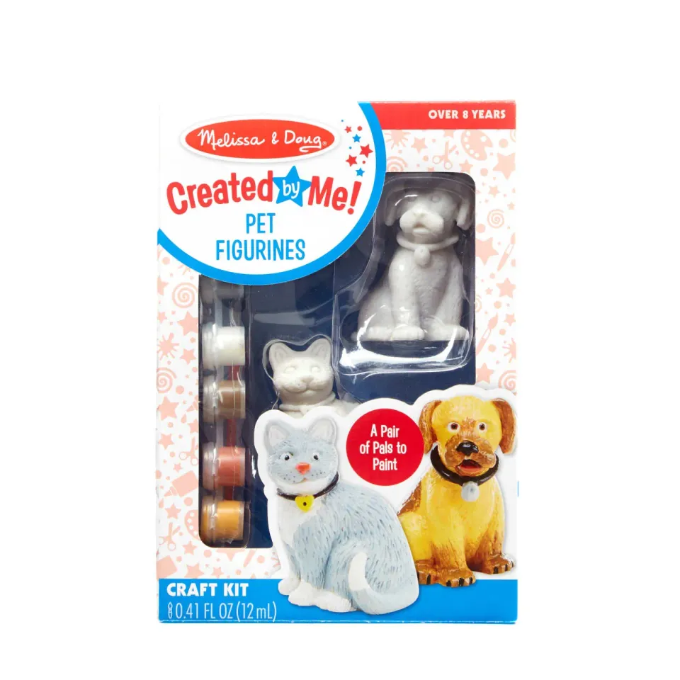 Melissa & Doug Created by Me Pet Figurines Bastelset 6-8J