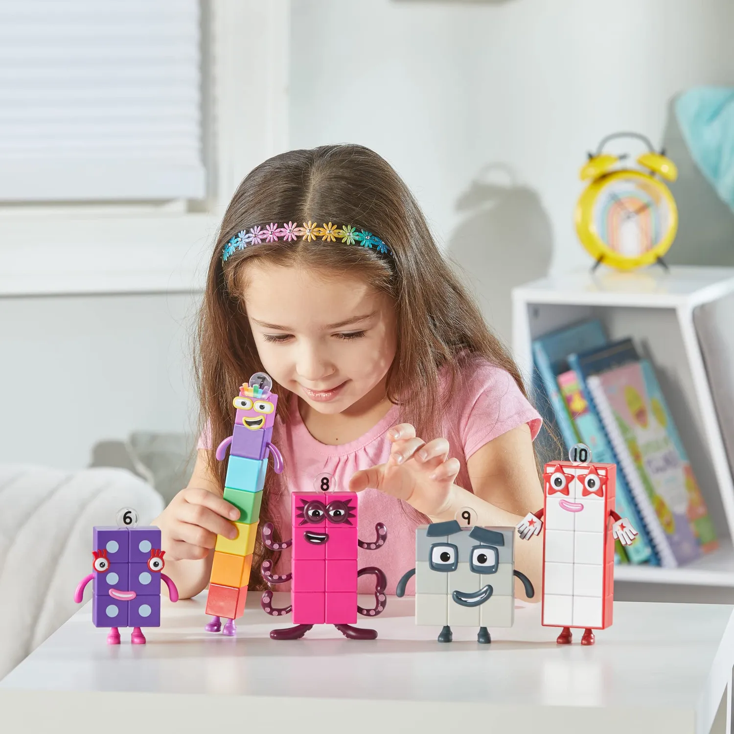 Learning Resources Numberblocks Freunde Sechs bis Zehn Spielfiguren 5er Set