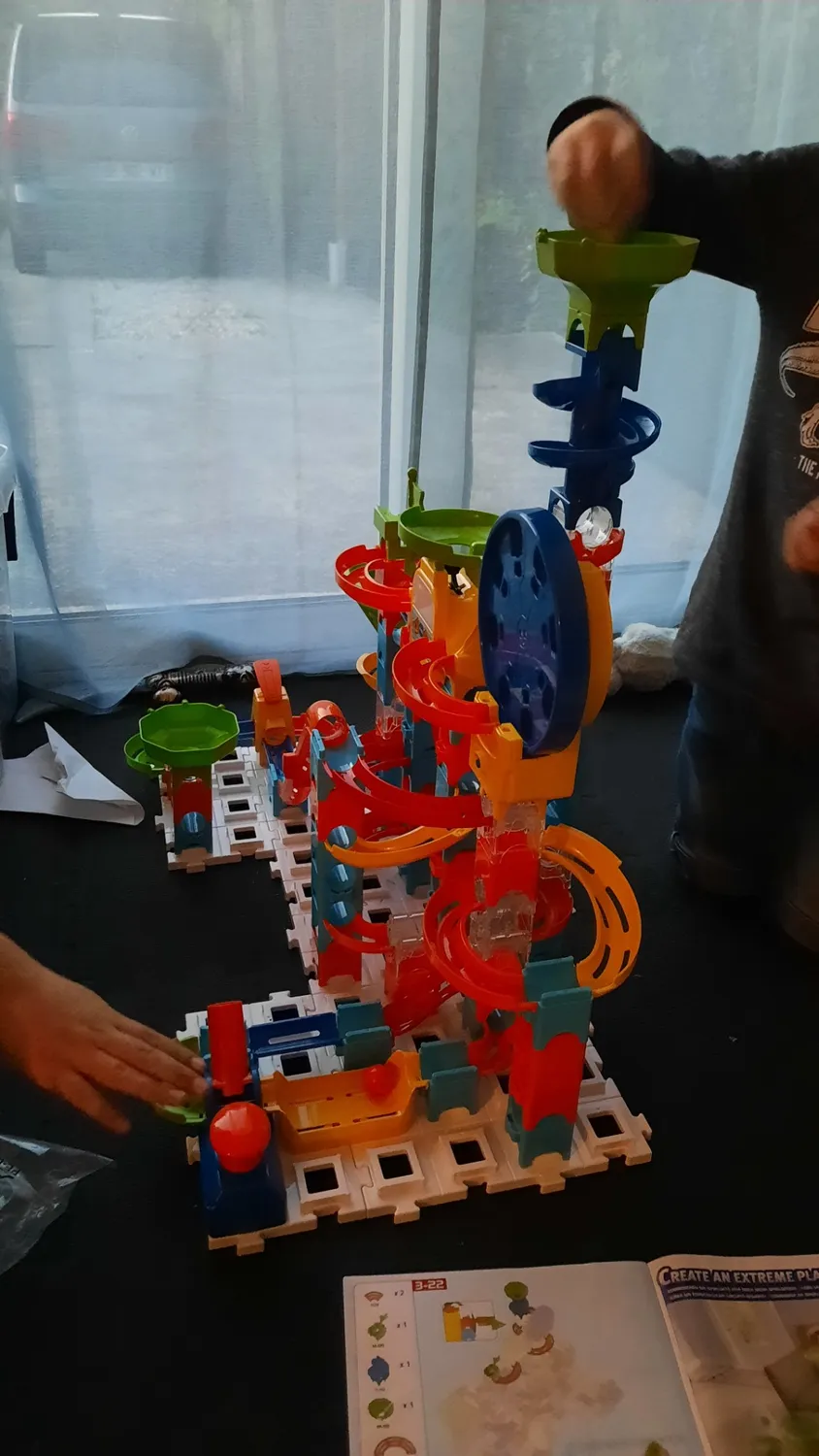 VTech Marble Rush Ultimate XL100 Murmelbahn 135 Teile mit Motor