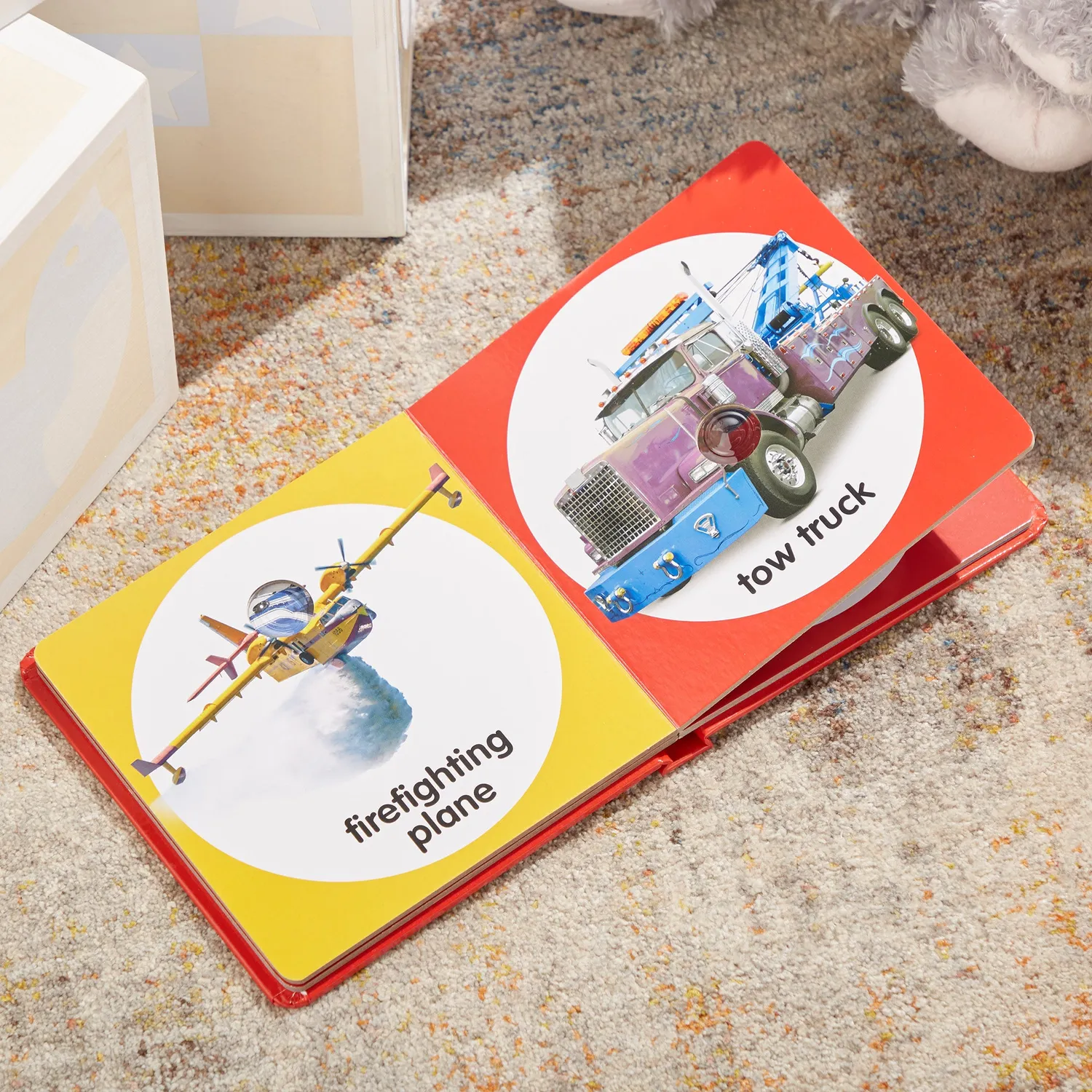 Melissa & Doug Poke-a-Dot Pappbilderbuch Einsatzfahrzeuge