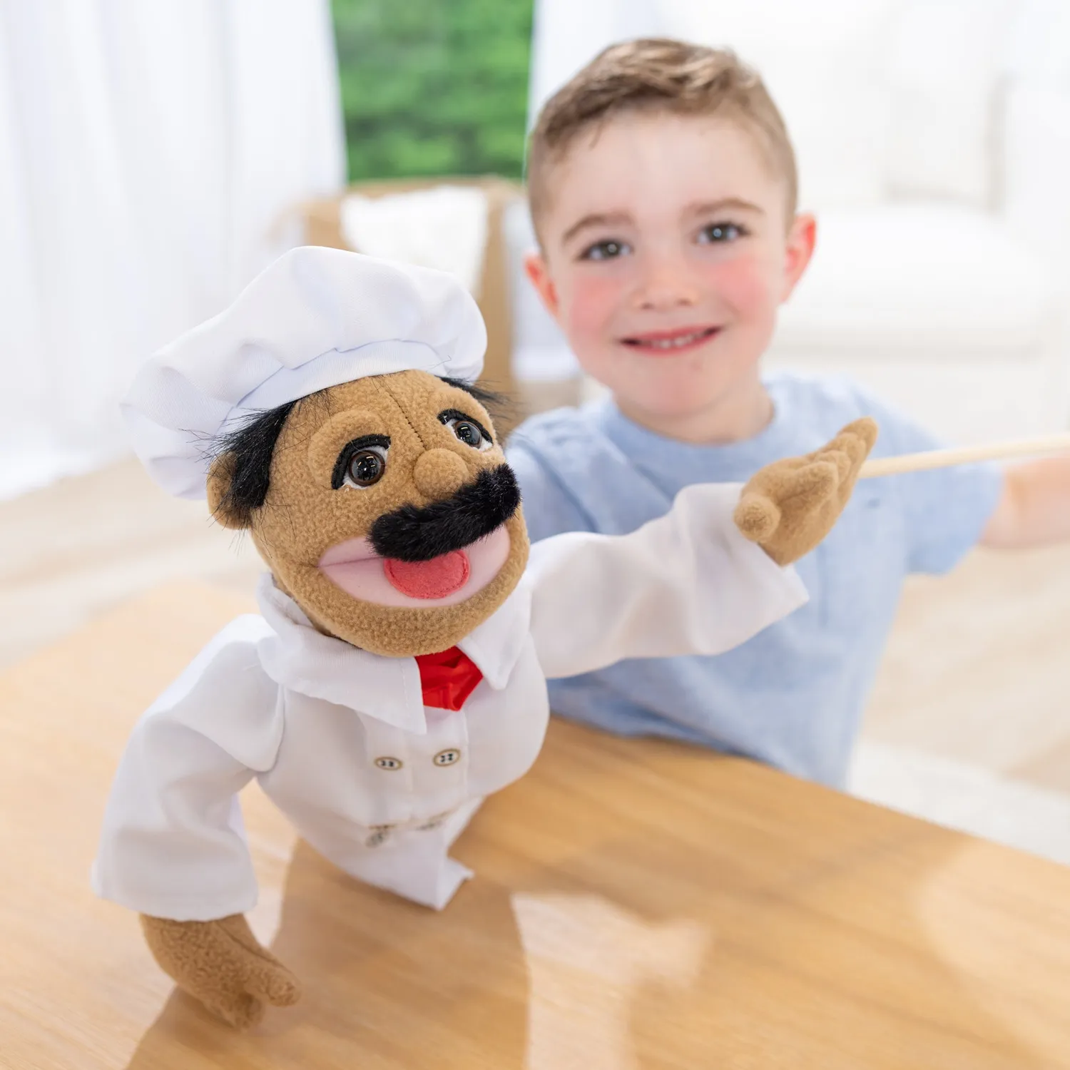 Melissa & Doug Al Dente Koch Handpuppe Plüsch 38 cm