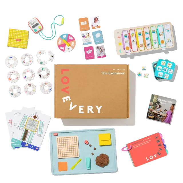 Lovevery The Examiner Play Kit Spielset ab 4 Jahren Logik