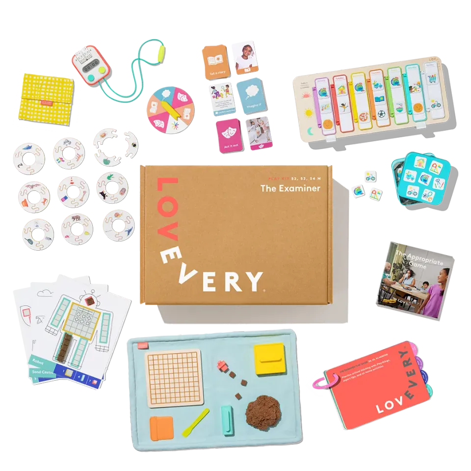 Lovevery The Examiner Play Kit Spielset ab 4 Jahren Logik