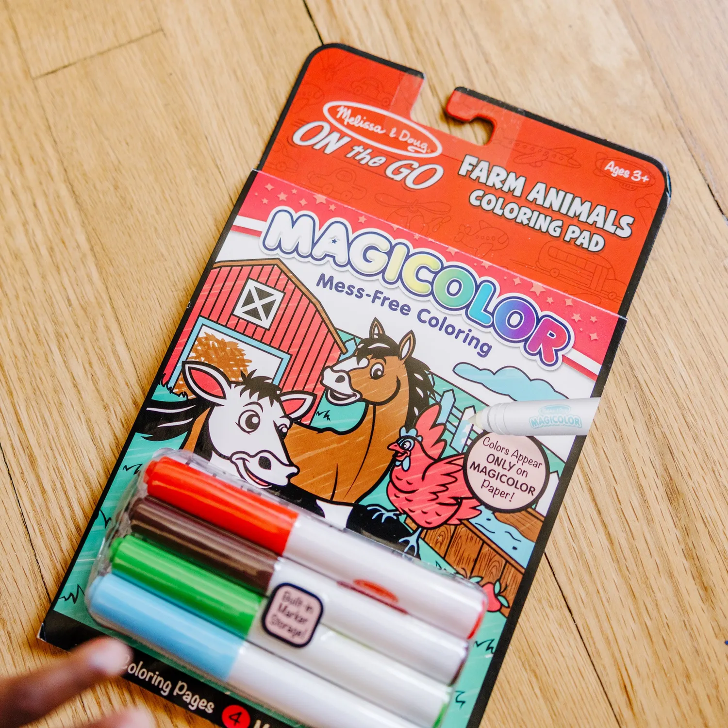 Melissa & Doug On the Go Magicolor Farm Malbuch Bauernhof