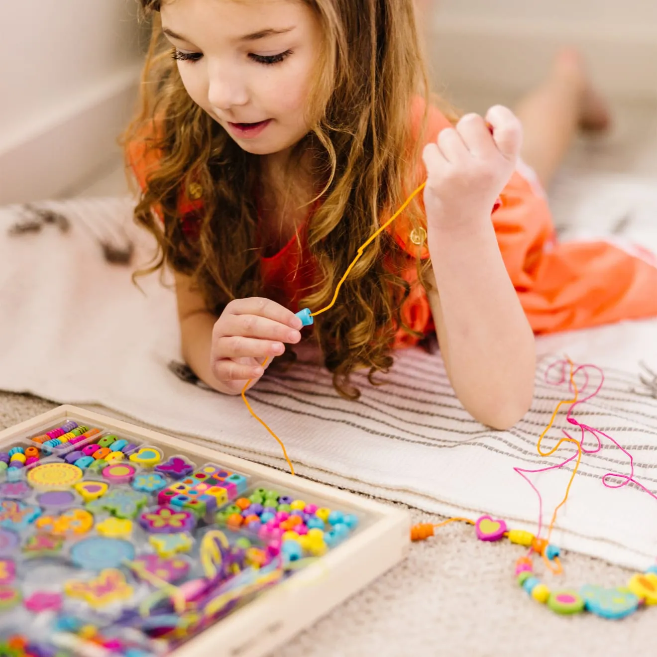 Melissa & Doug Bead Bouquet Holzperlen Set 220