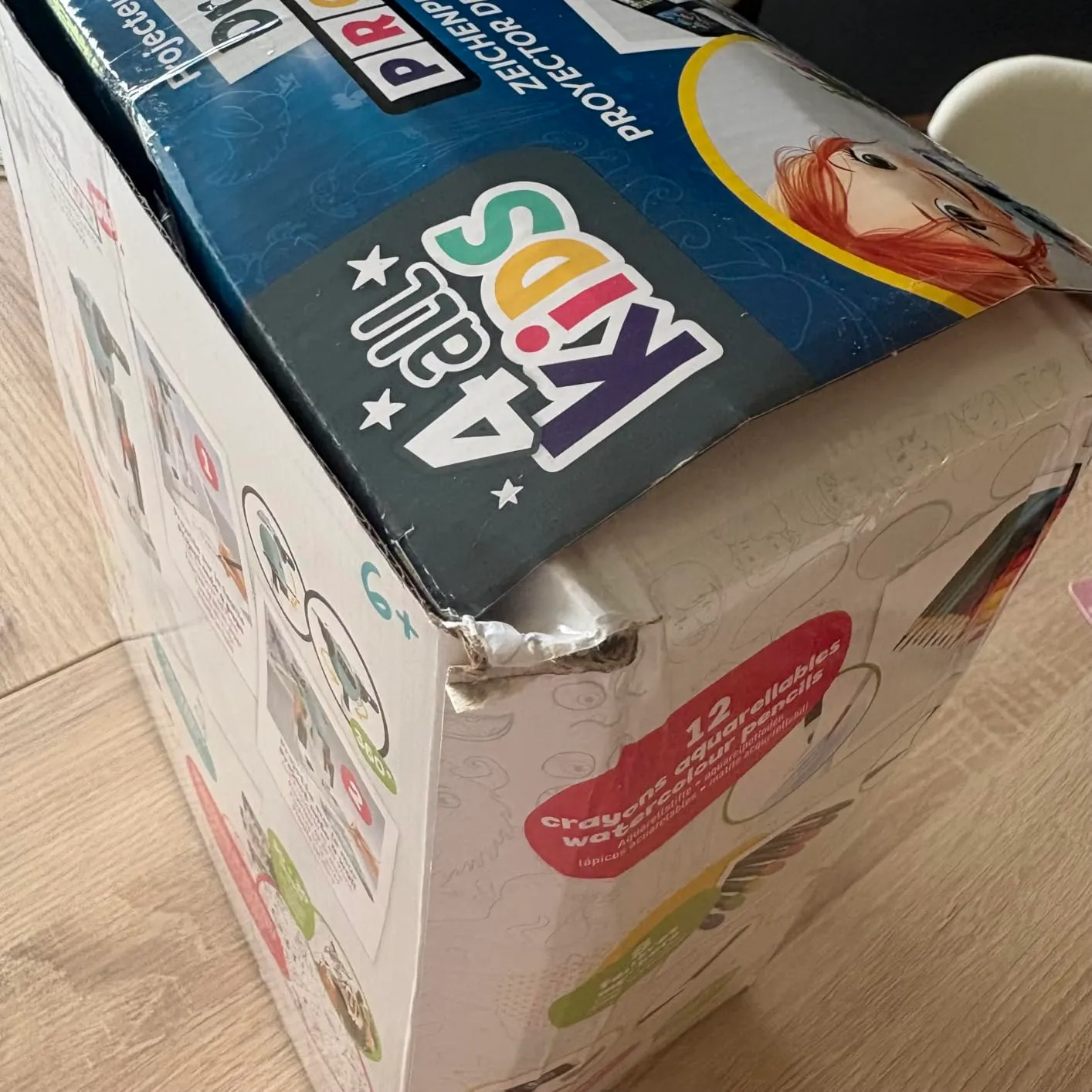 Buki FK004 Zeichenprojektor Set türkis mit 200 Motiven