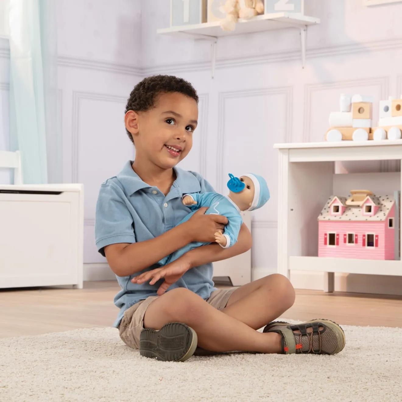 Melissa & Doug Mine to Love Jordan 12-Inch Baby Puppe Junge 30 cm