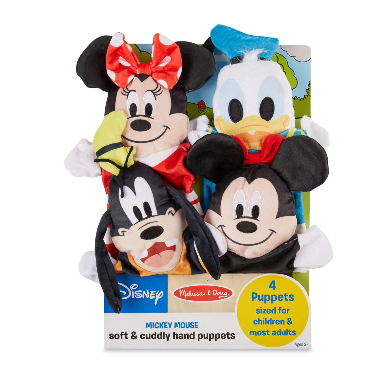 Melissa & Doug Mickey & Friends Handpuppen 4er waschbar