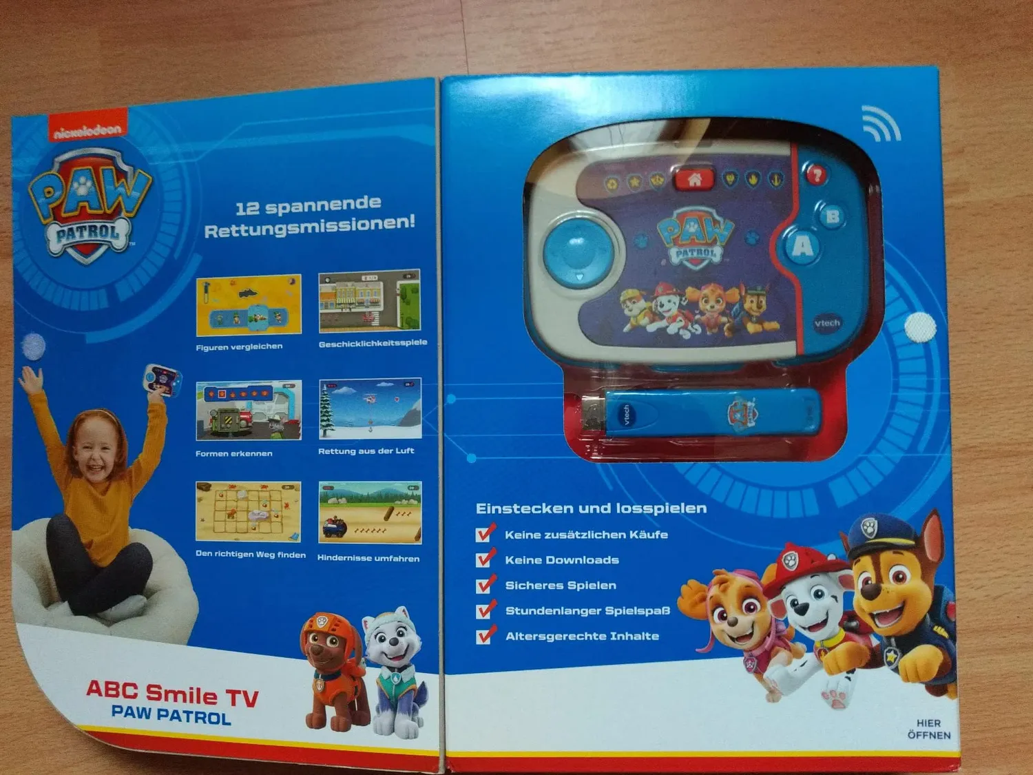 VTech ABC Smile TV PAW Patrol Lernkonsole HDMI-Stick