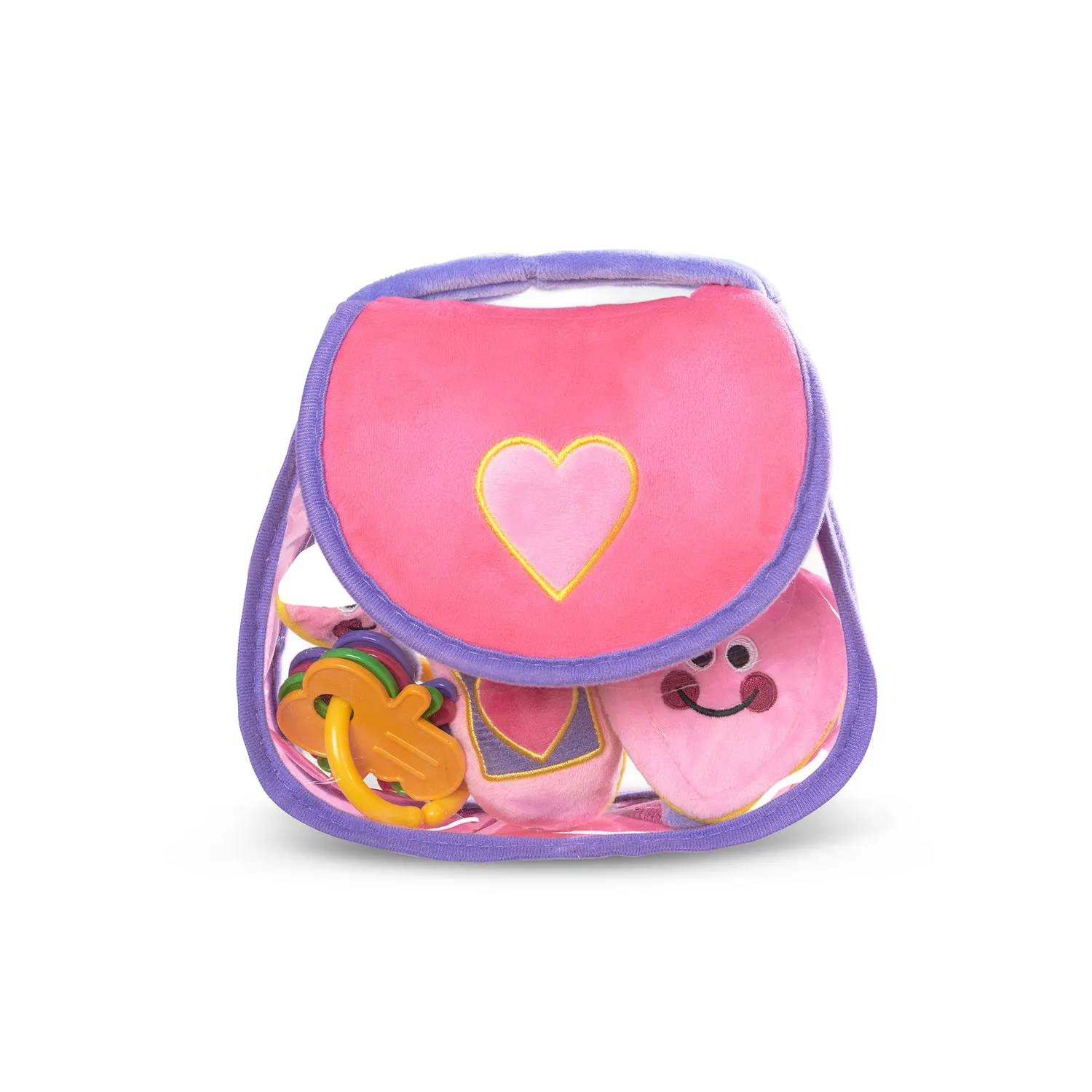 Melissa & Doug Pretty Purse Handtasche Stoffspielzeug 6-tlg